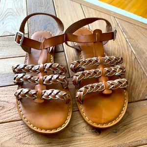 Leather sandals